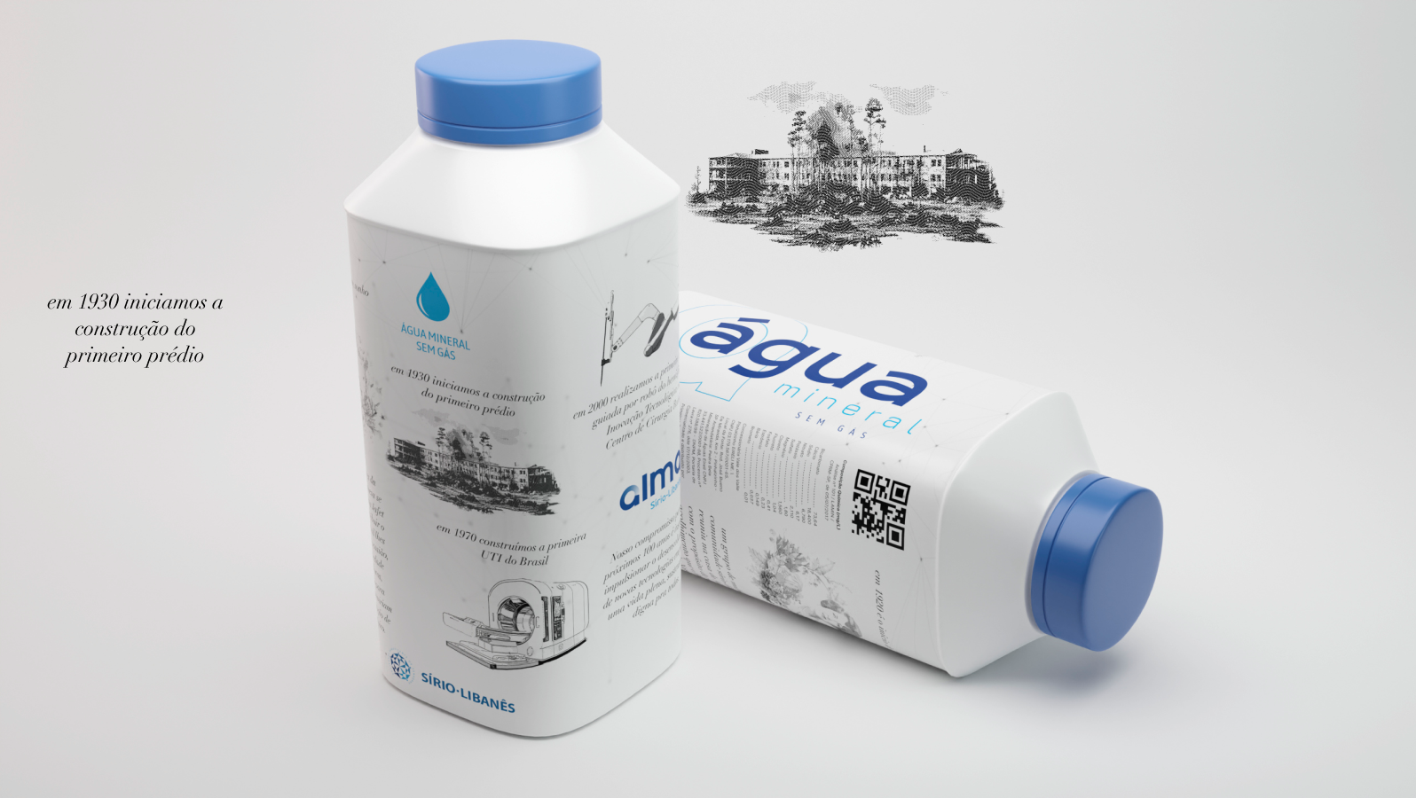 Água Mineral Alma - Embalagem Tetrapak