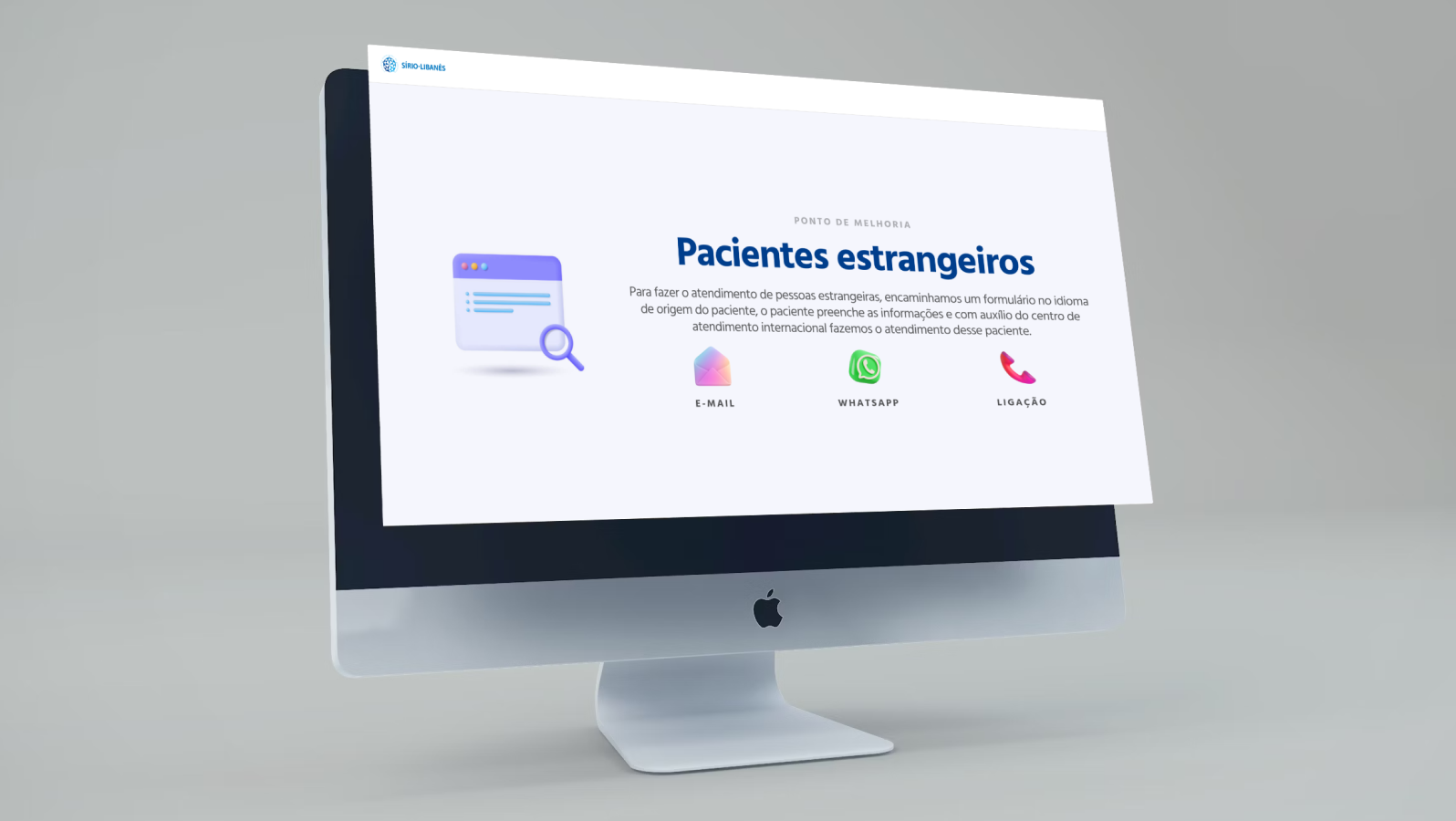 Experiência do Usuário - Fazemos estudos de caso para identificar pontos de melhoria em processos